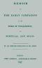 [Gutenberg 63792] • Memoir of the early campaigns of the Duke of Wellington, in Portugal and Spain, / By an officer employed in his army